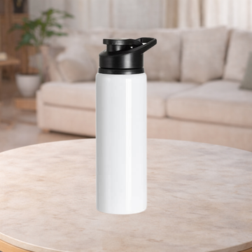 White Insulated Travel Water Bottle 750ml