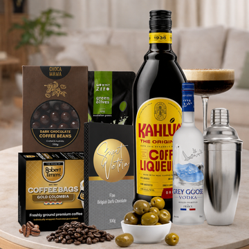 Cocktail Gift Hamper for Women with Grey Goose Vodka and Kahlúa
