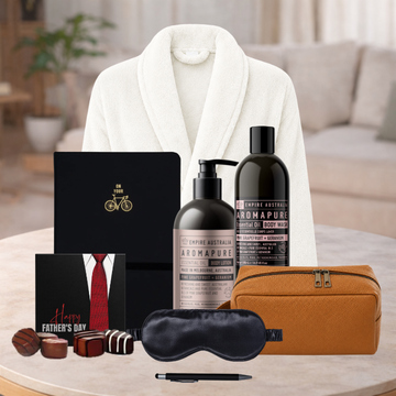 Dad's Self Care & Grooming Gift Hamper White