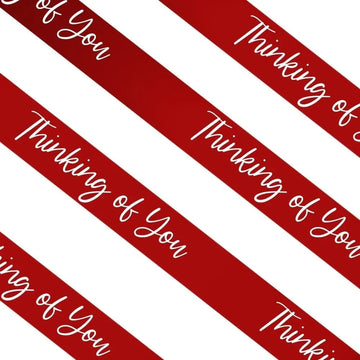 Thinking of You Red Ribbon - Tastebuds