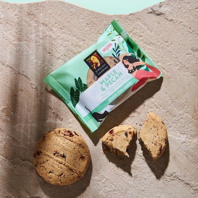 Byron Bay Cookies Maple Pecan Vegan Cookie - Tastebuds