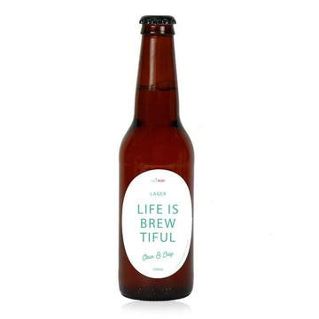 Life is Brewtiful' Beer 330ml - Tastebuds