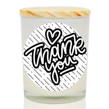 Thank You Soy Candle - Tastebuds
