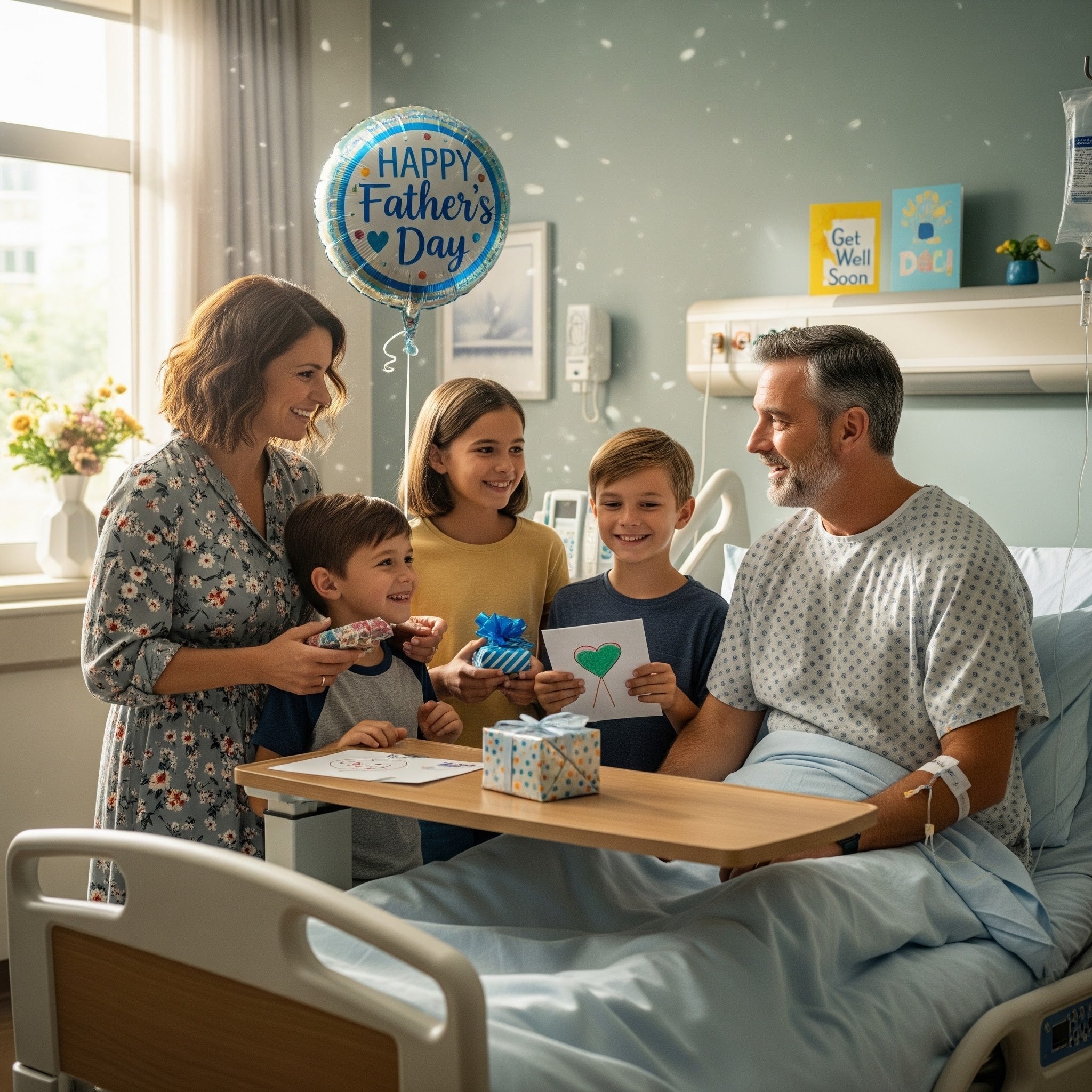 How Should I Surprise Dad for Father's Day if He's Hospitalised
