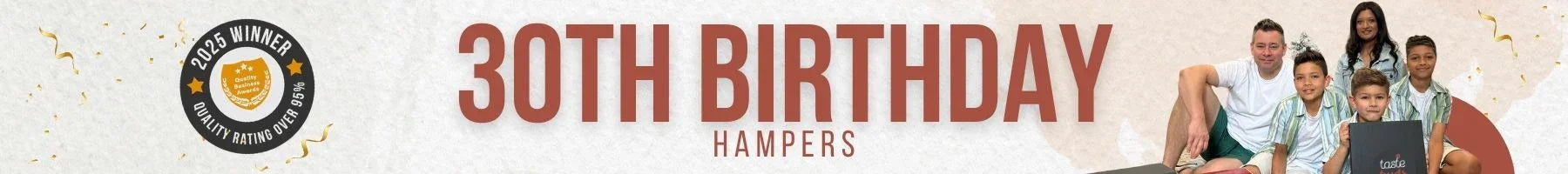 30th Birthday Gifts - Tastebuds