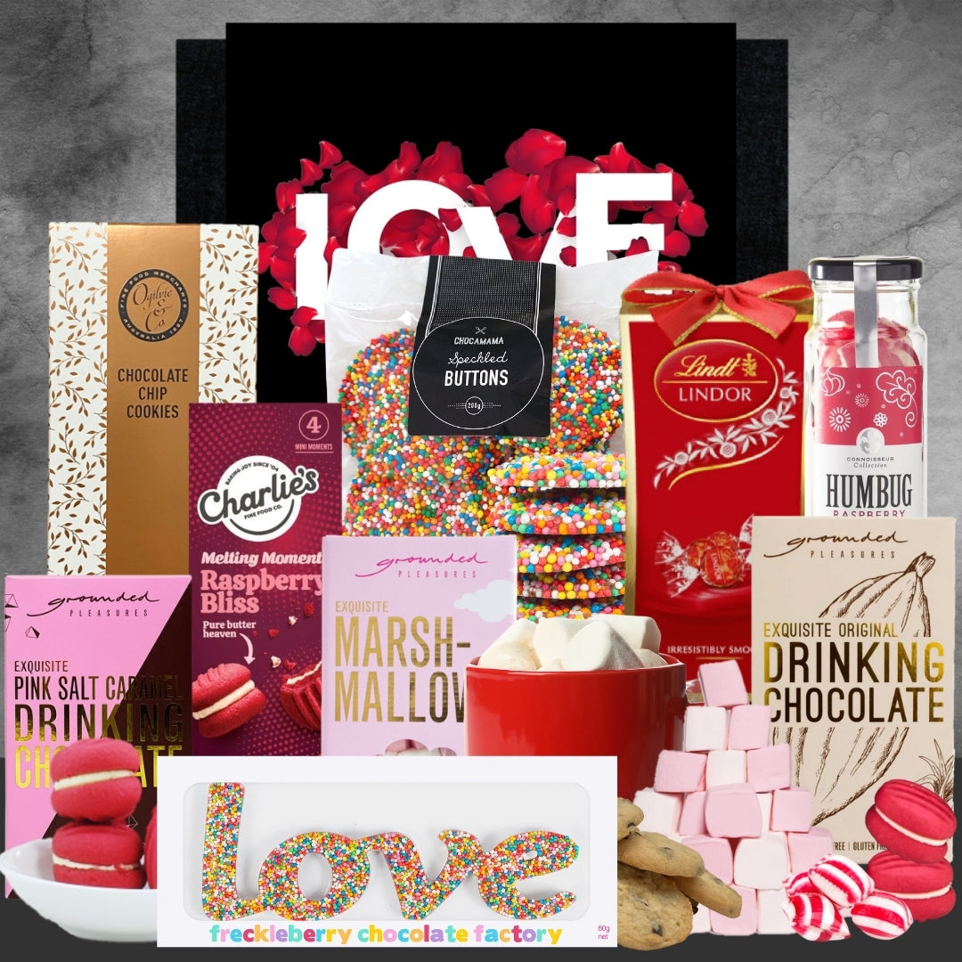 Hot Chocolate Valentines Gift Hamper for Her