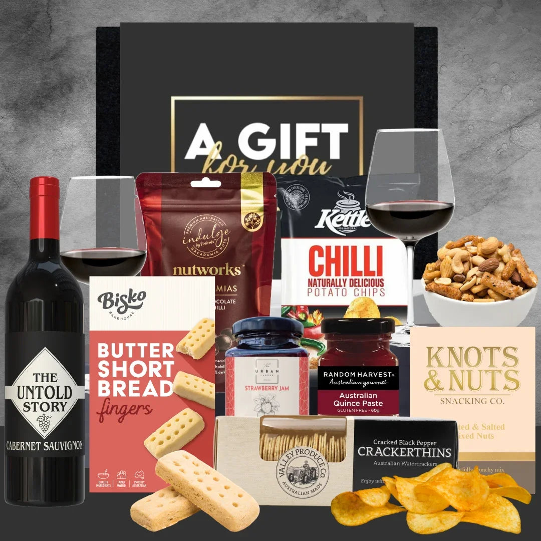 Red Wine Celebration Hamper - Tastebuds