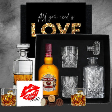 Chivas Regal Decanter Valentines Hamper - Tastebuds