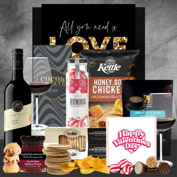 Valentine Loves Red Hamper - Tastebuds