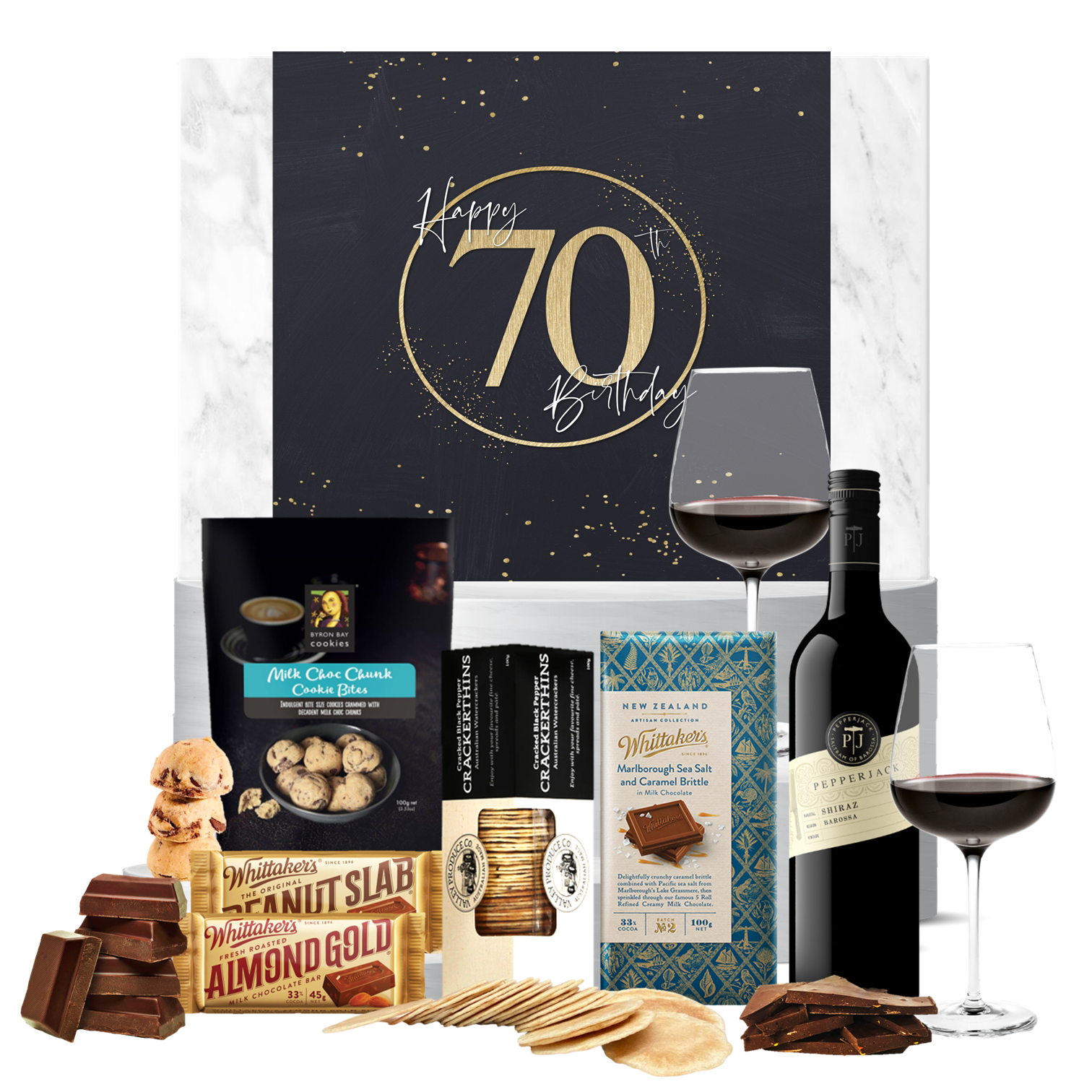 70th Birthdays & Chocolate, Crackers & Pepperjack