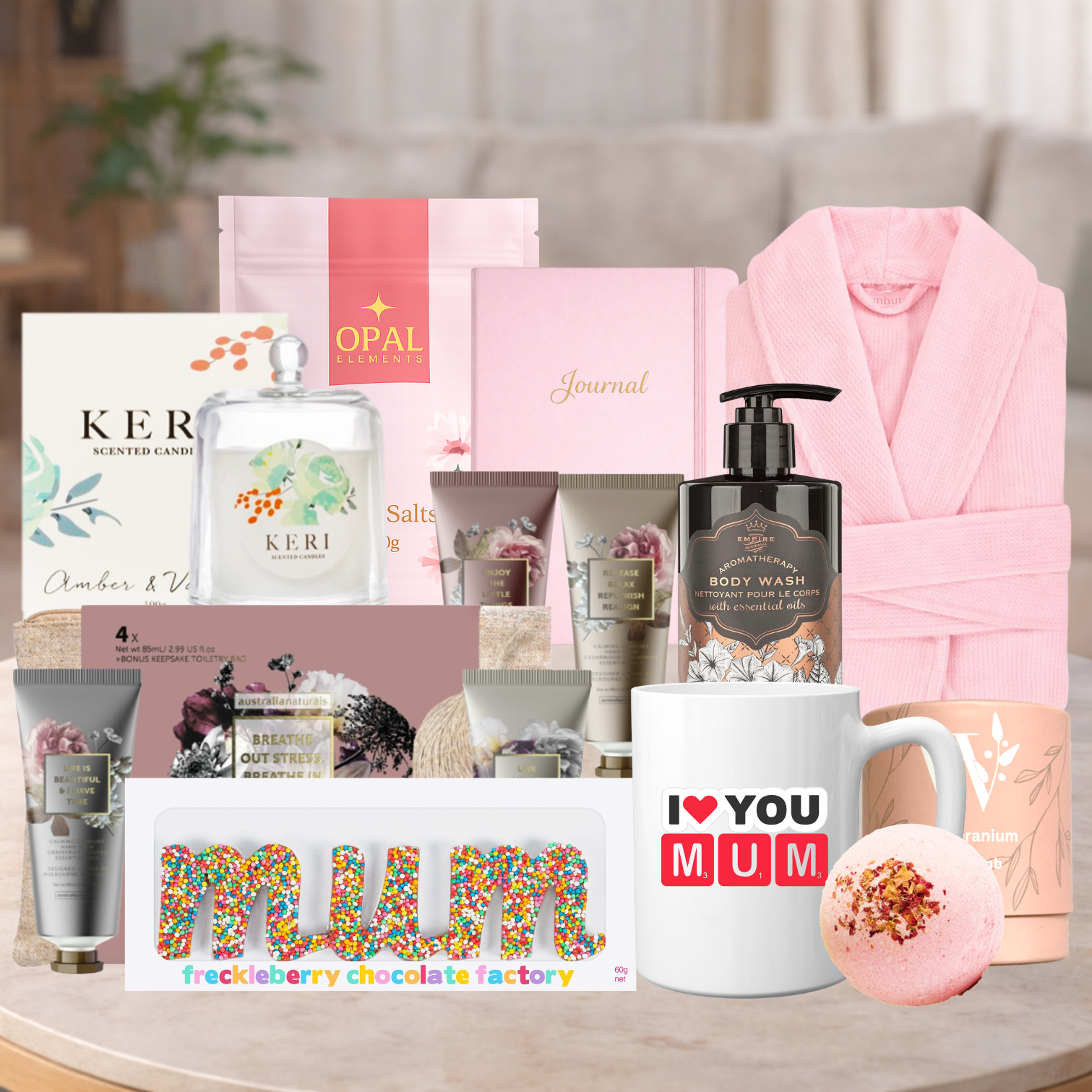 I Love You Mother's Day Gift Basket