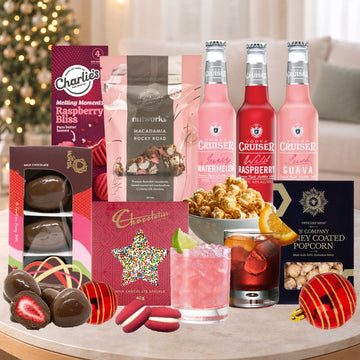 Christmas Hamper For Her With Vodka Cruiser