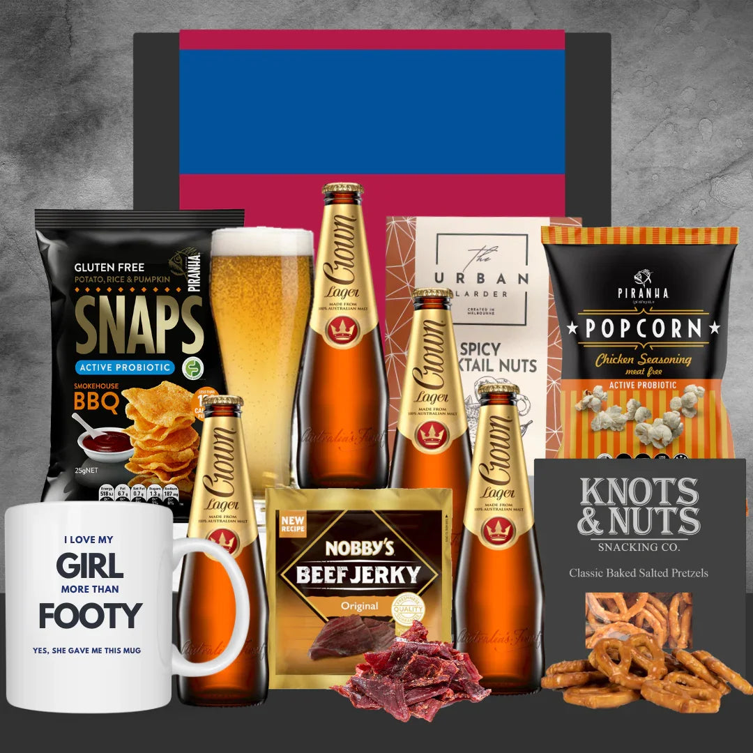 Crown Beer AFL Gift Hamper - Tastebuds