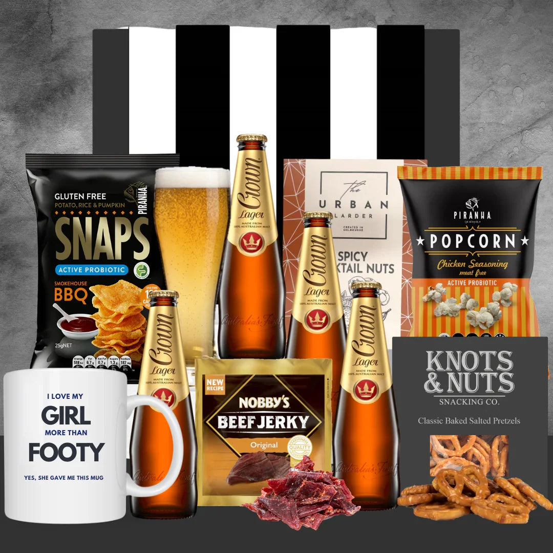 Crown Beer AFL Gift Hamper - Tastebuds