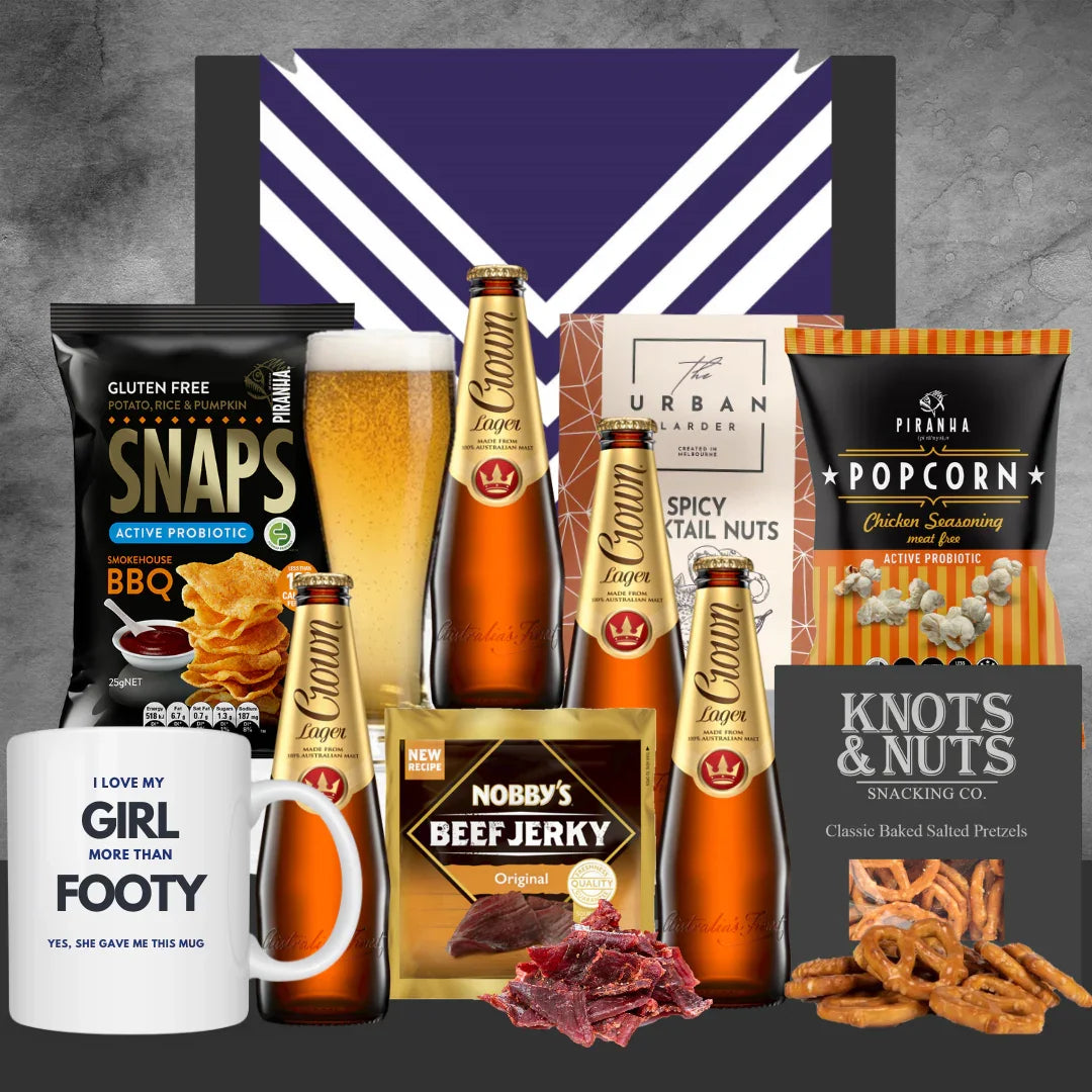 Crown Beer AFL Gift Hamper - Tastebuds