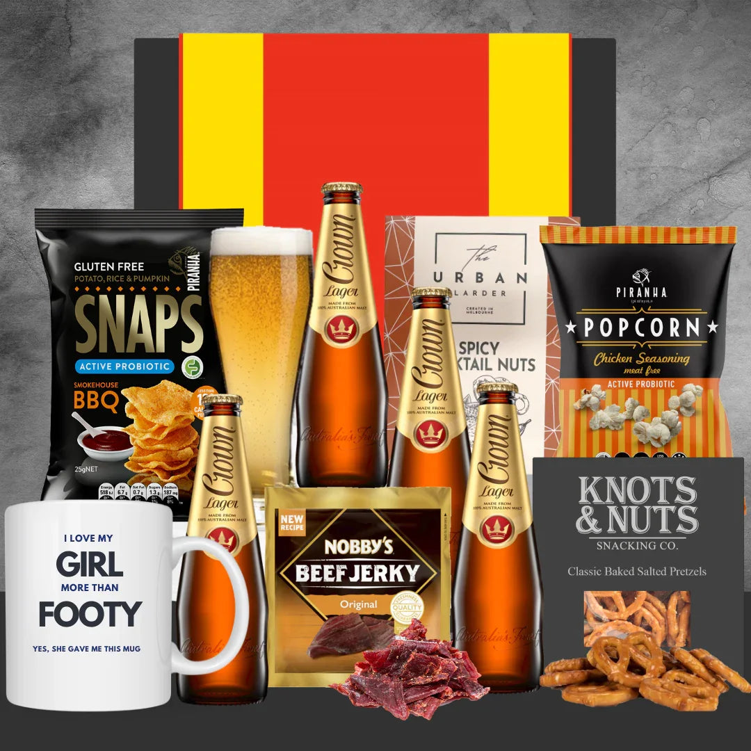 Crown Beer AFL Gift Hamper - Tastebuds
