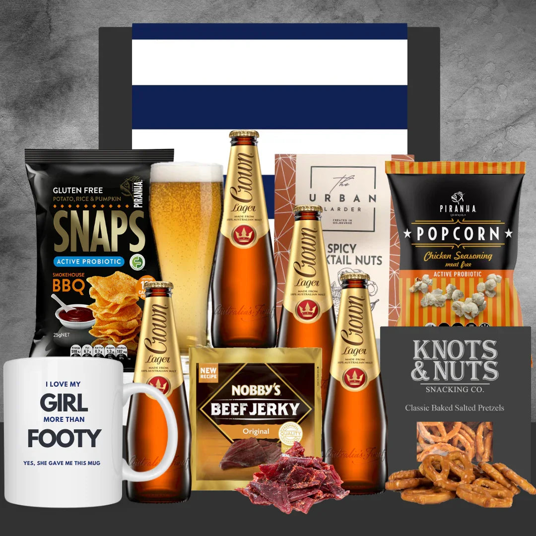 Crown Beer AFL Gift Hamper - Tastebuds
