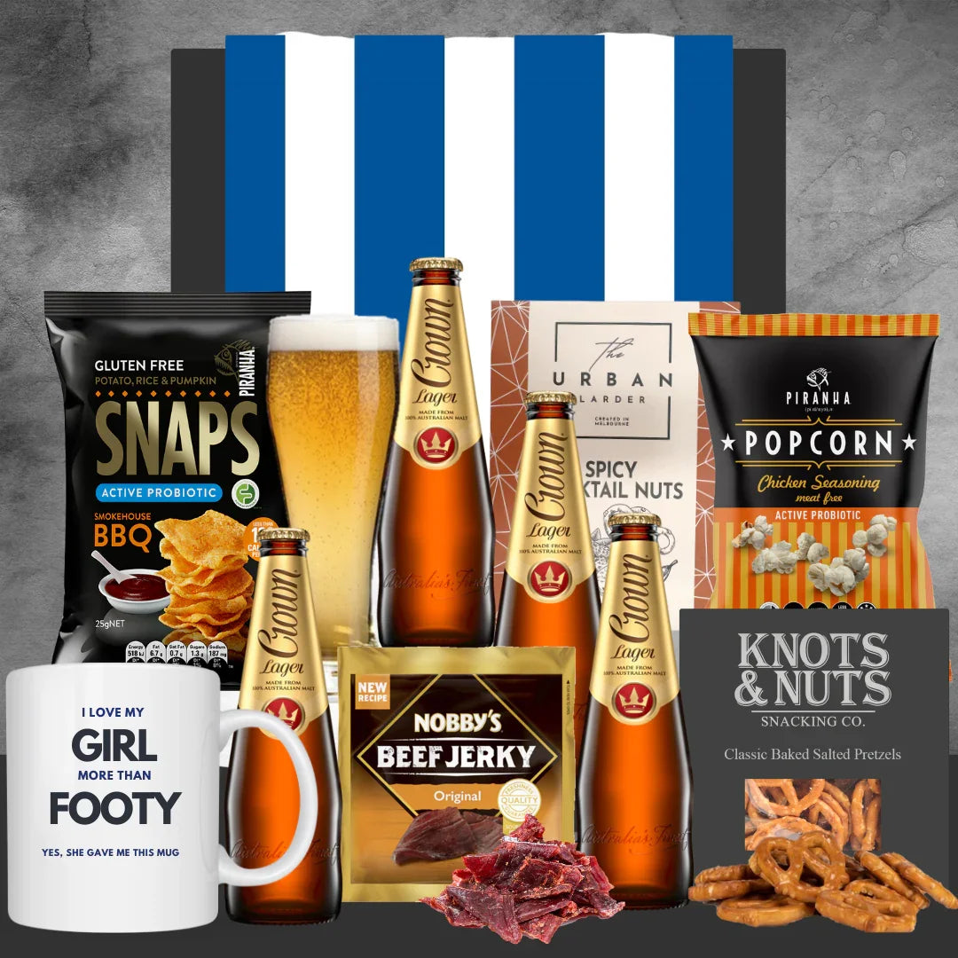 Crown Beer AFL Gift Hamper - Tastebuds