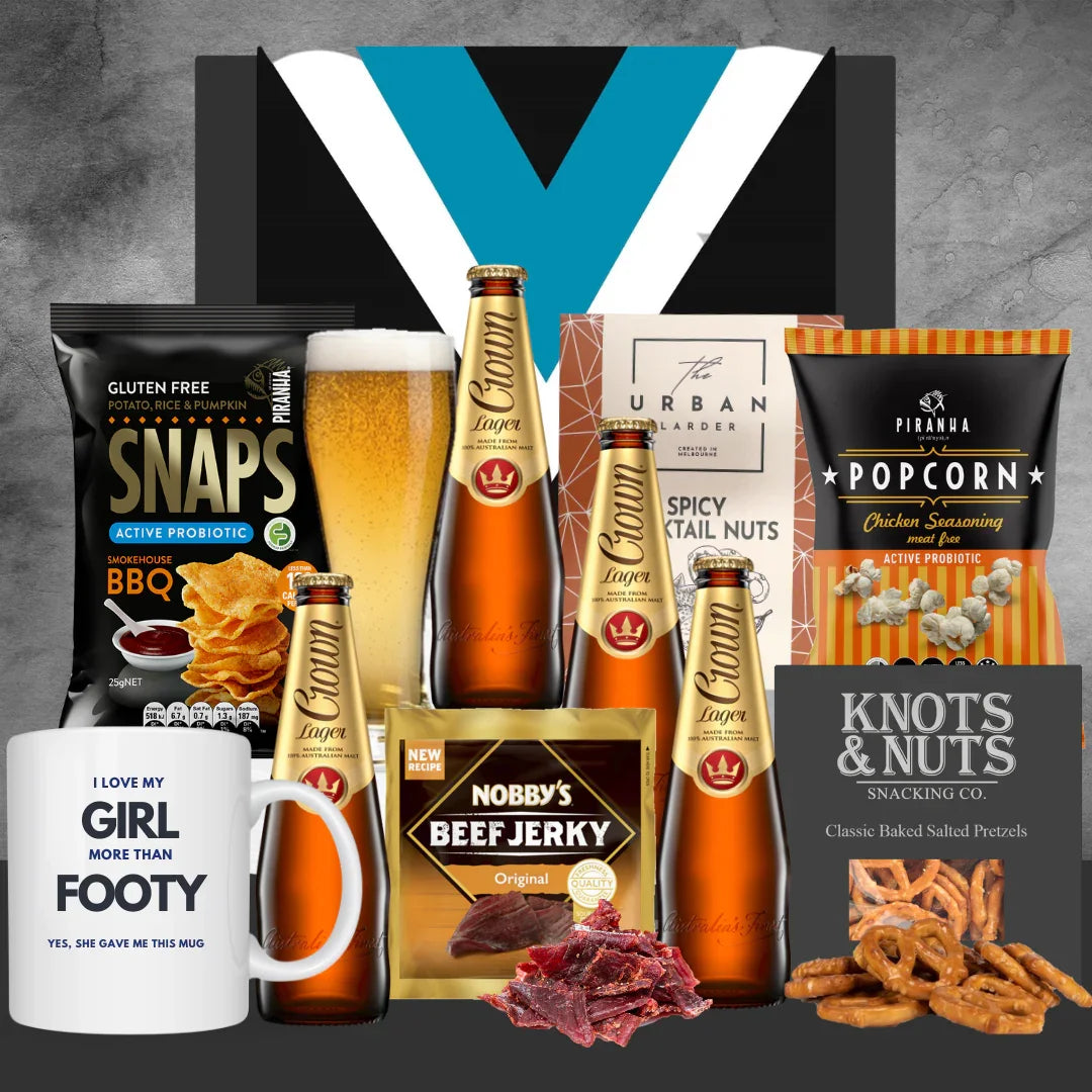 Crown Beer AFL Gift Hamper - Tastebuds
