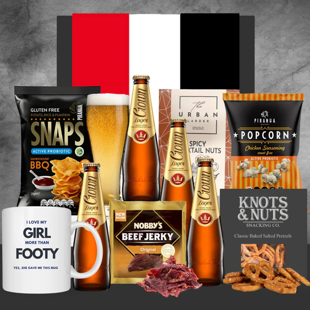 Crown Beer AFL Gift Hamper - Tastebuds