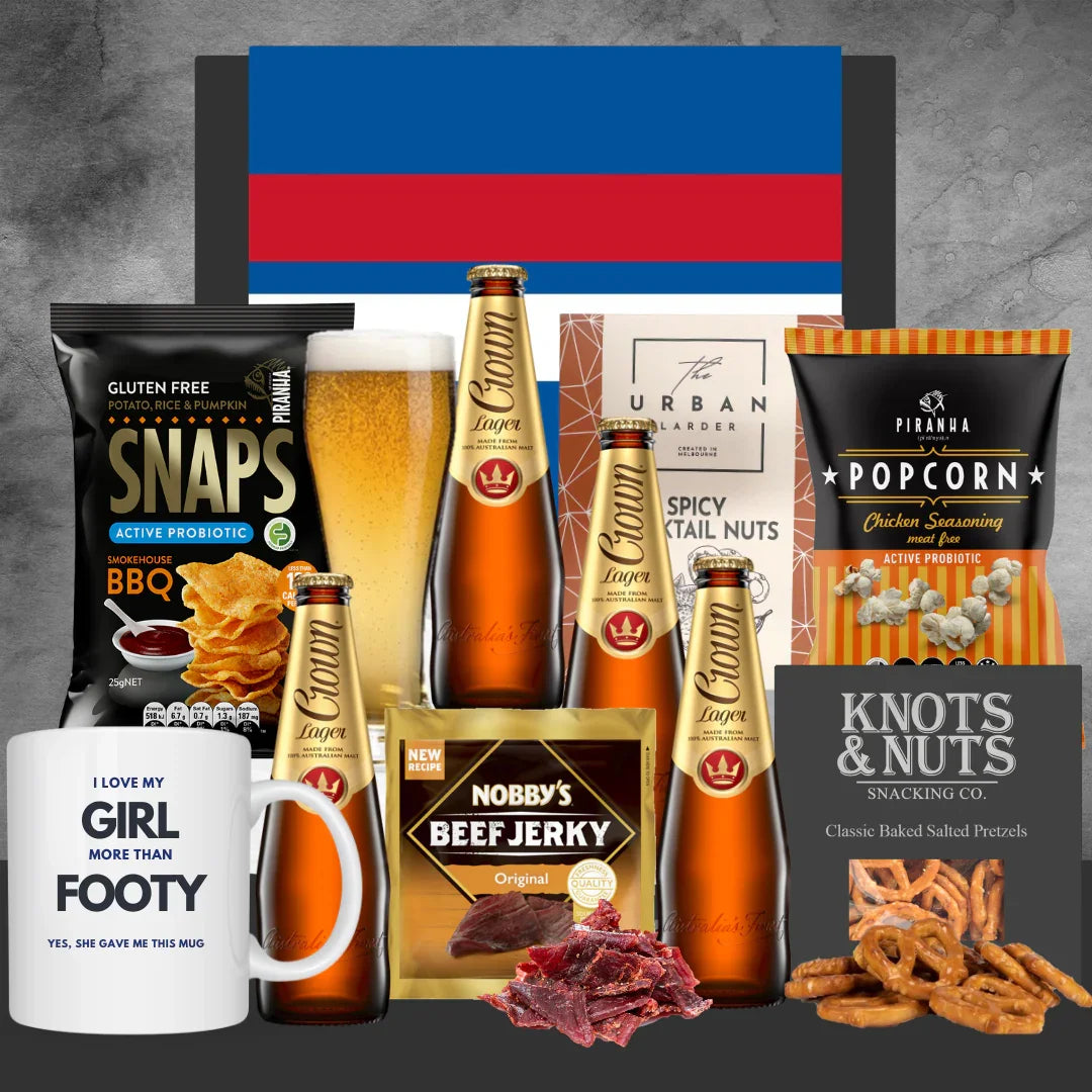Crown Beer AFL Gift Hamper - Tastebuds