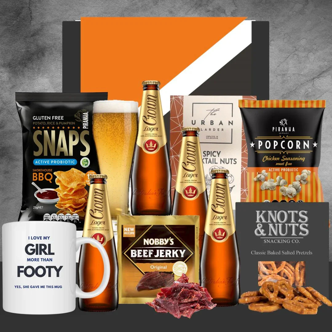 Crown Beer AFL Gift Hamper - Tastebuds