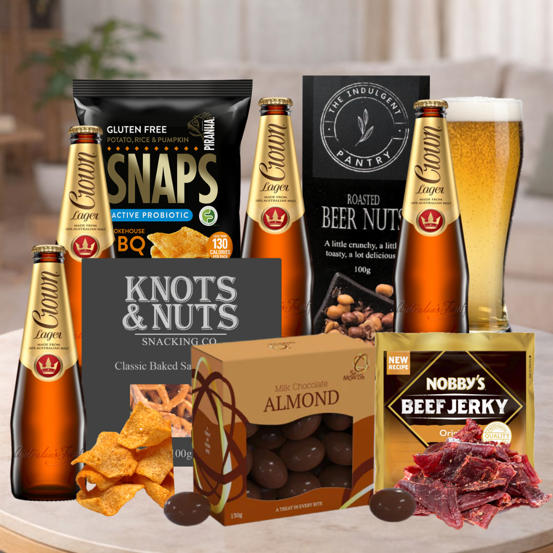 Crown Beer & Snack Hamper