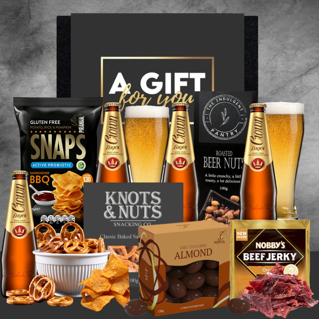 Crown Beer & Snack Hamper
