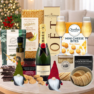 Christmas Hamper With Moet Champagne