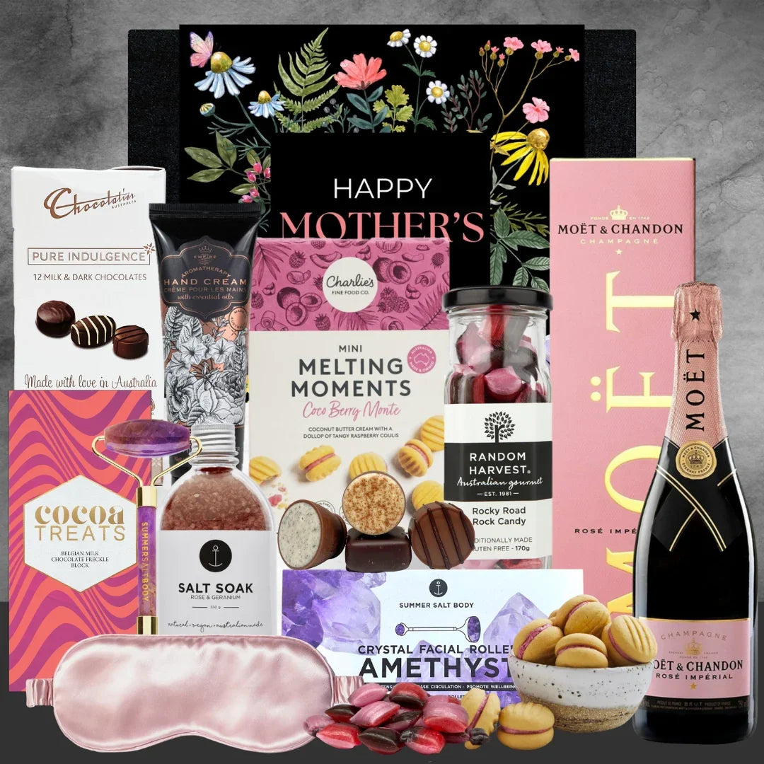 Moet Rose Luxury Hamper for Mum - Tastebuds