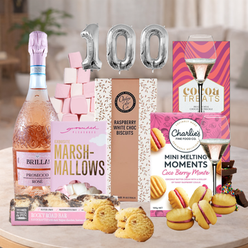 100th Birthdays & Pink Sparkling Hamper