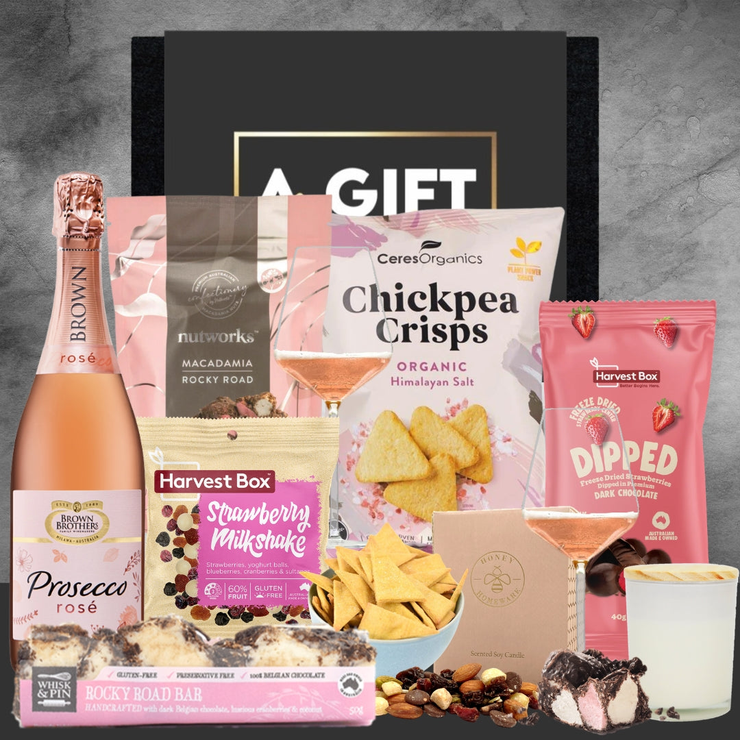 Relax with Rose Wine and Hamper