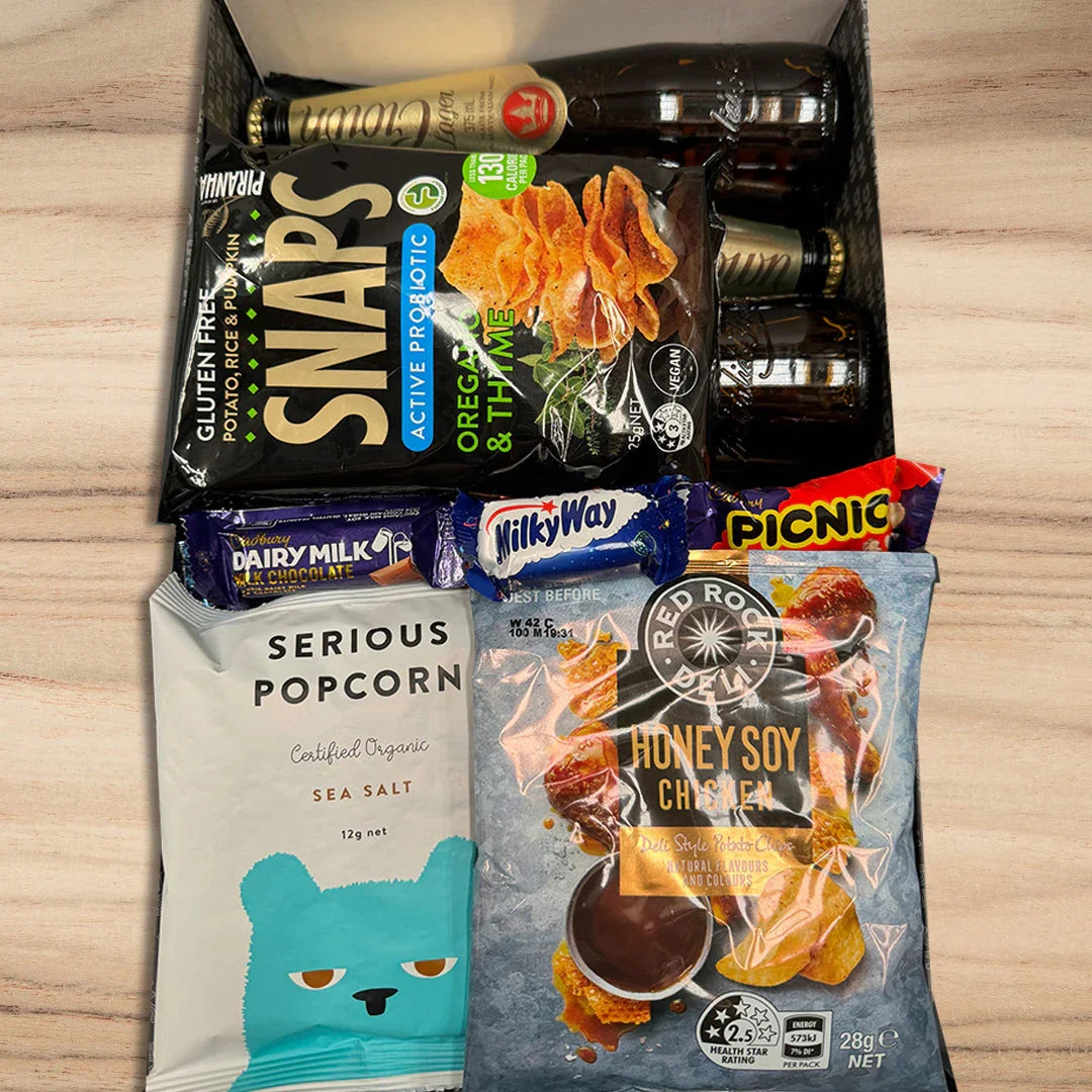 Crown Beer & Snacks For Dad - Tastebuds