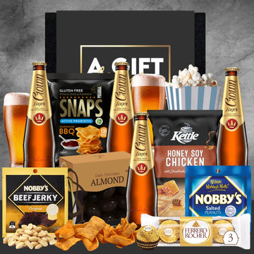 Crown Beer & Nibbles Hamper