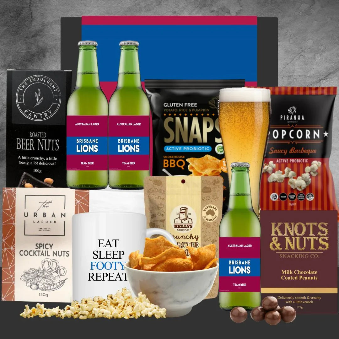 AFL Beer & Snack Hamper - Tastebuds