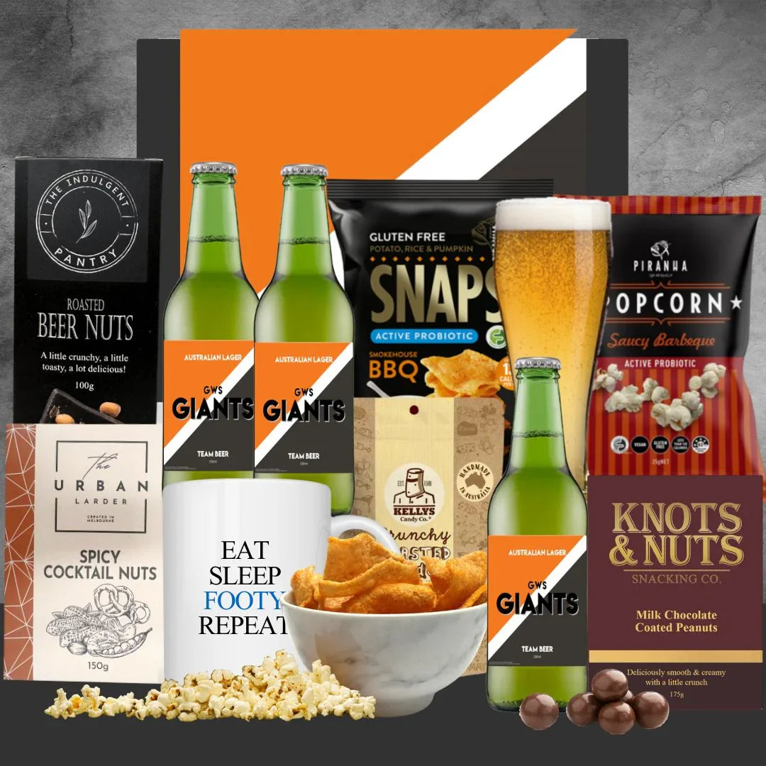 AFL Beer & Snack Hamper - Tastebuds