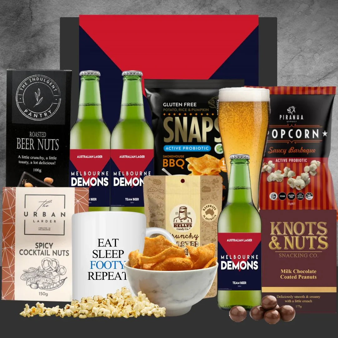 AFL Beer & Snack Hamper - Tastebuds