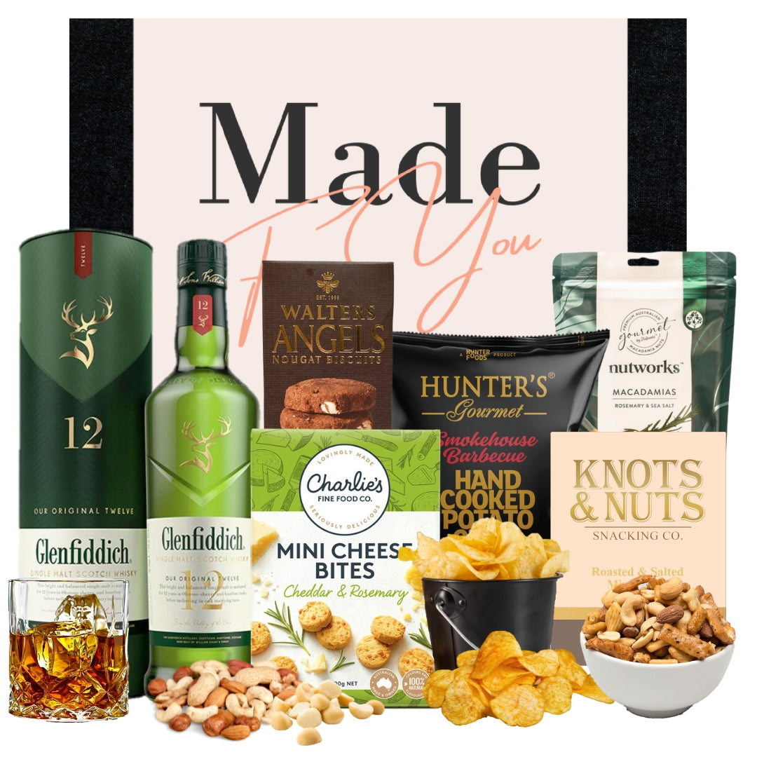 Glenfiddich Whisky & Snacks Hamper