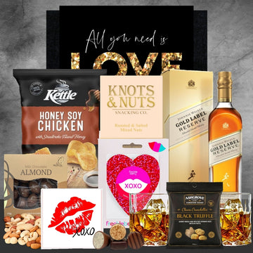 Johnnie Gold Celebration Valentines Hamper
