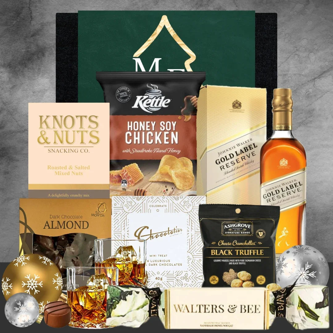 Johnnie Walker Christmas Hamper For Him - Tastebuds
