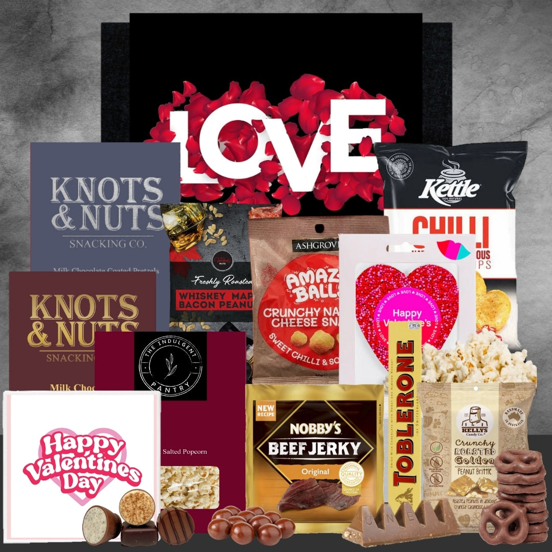 Sweet & Savoury Valentines Snack Hamper