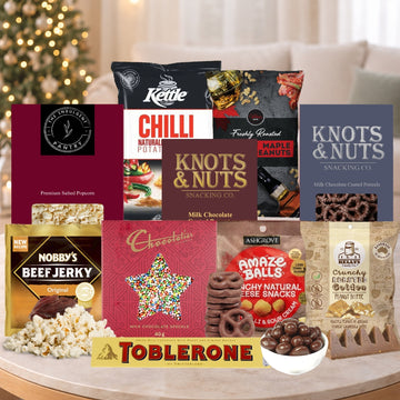 Christmas Snack Hamper For Him