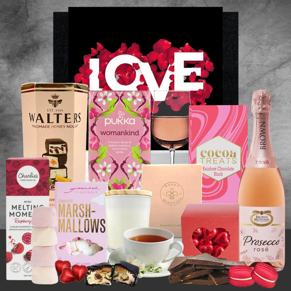 Sparkling Wine Valentines Hamper