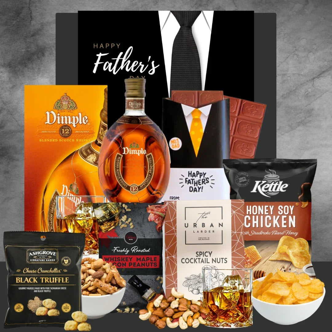 Father's Day Whisky & Snack Hamper - Tastebuds