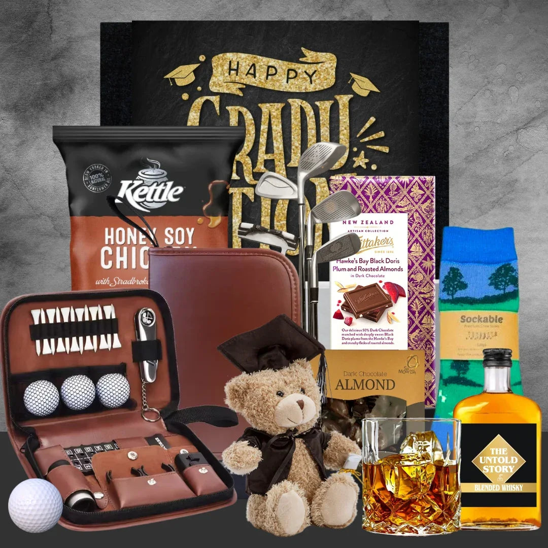 Golfing Graduation Gift for Him - Tastebuds