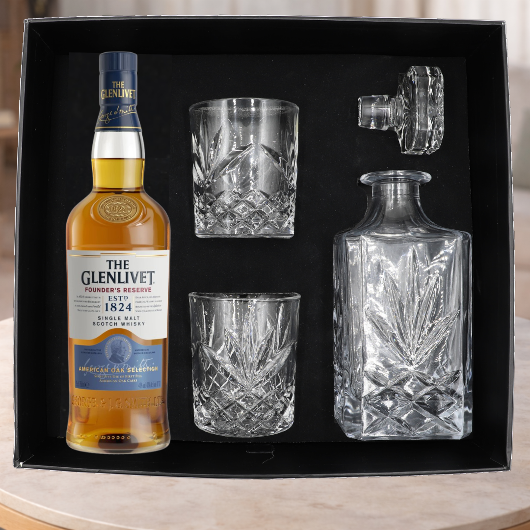 Glenlivet Whisky Decanter Hamper