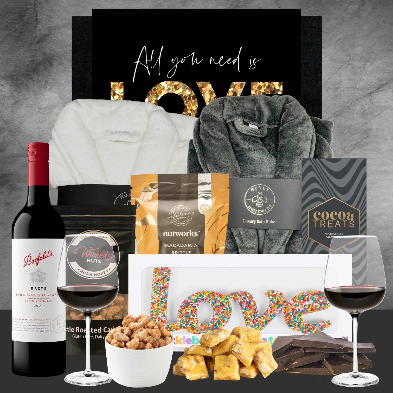 Valentines Penfolds Pamper Hamper for Him