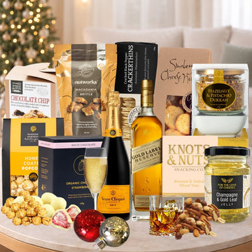 Luxury Veuve & Whiskey Christmas Hamper