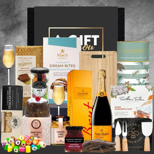 Hamper With Veuve Champagne - Tastebuds