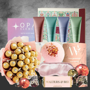 Christmas Bloom & Bliss Chocolate Gift - Tastebuds